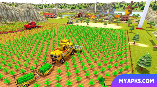 Jogo de condução de tratores: Farm Sim