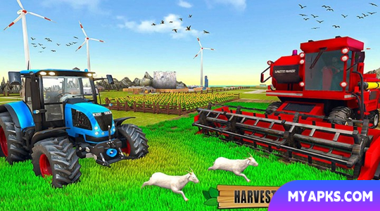 Jogo de condução de tratores: Farm Sim