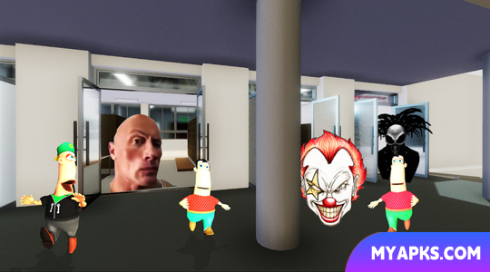 Nextbots At Door: Obunga Chase