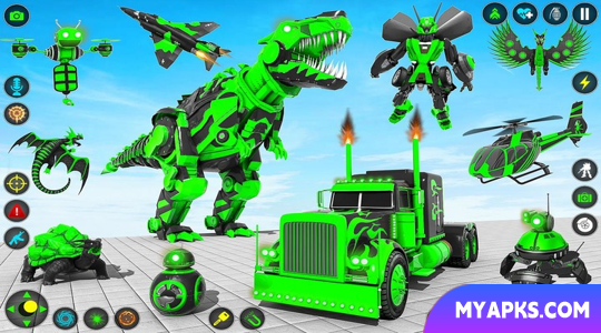 Jogo Multi Robot Car Transform