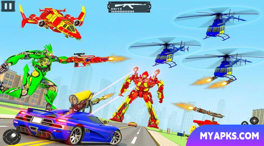 Jogo Multi Robot Car Transform