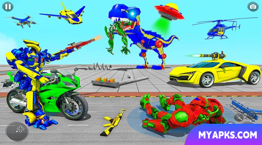 Jogo Multi Robot Car Transform