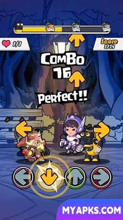 Rhythm Battle - Módulo completo de luta
