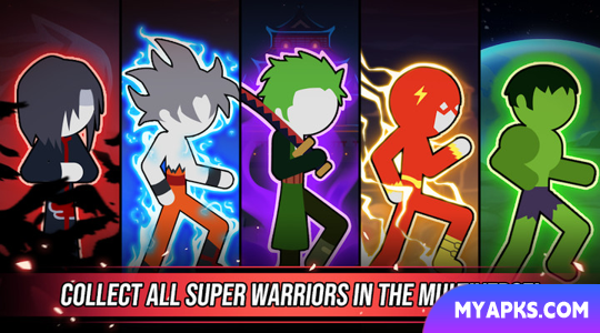 Super Stickman Dragon Warriors