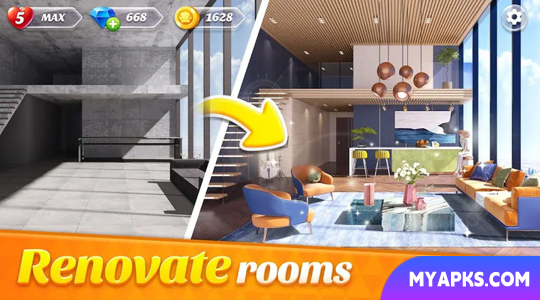 Decoração do espaço: Mansão