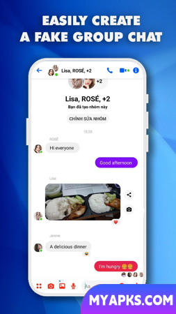 Fake Chat - brincadeira do Messenger
