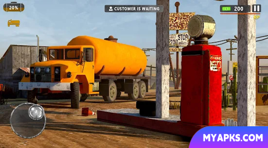 Gas Station Junkyard Simulator (Simulador de ferro-velho de posto de gasolina)