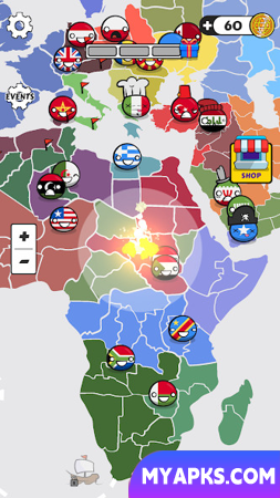 Bolas do país: Guerra Mundial