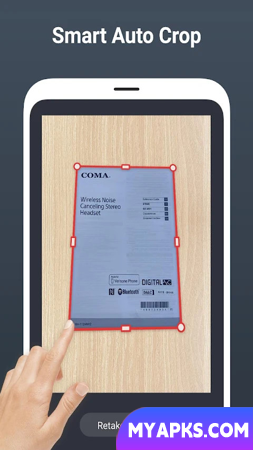 Aplicativo Fast Scanner - Scanner de documentos HD PDF Digitalização OCR