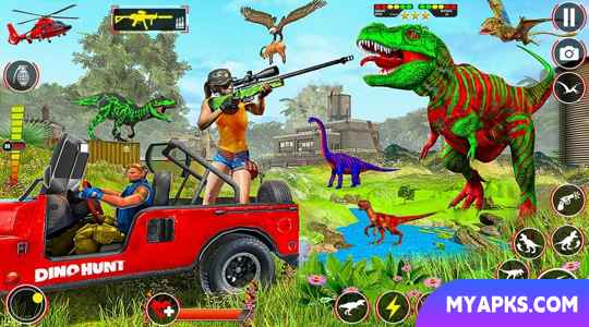 Dino Hunter 3D Jogos de caça