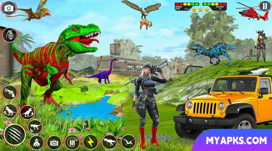 Dino Hunter 3D Jogos de caça