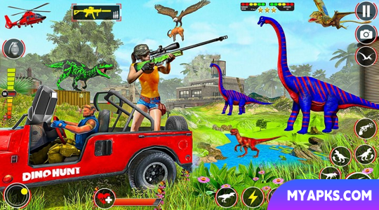 Dino Hunter 3D Jogos de caça