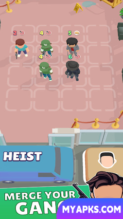 Combinar Gangster Heist vs. Police