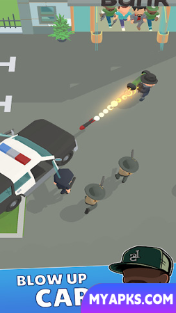 Combinar Gangster Heist vs. Police