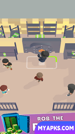 Combinar Gangster Heist vs. Police