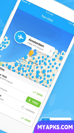 WiFi Map® - Senhas de WiFi, mapas off-line e VPN.