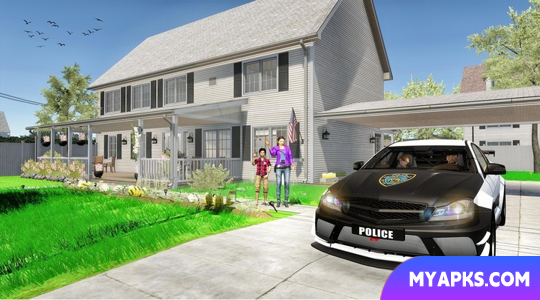 Simulador de pai policial virtual