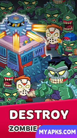 Zombie Van: Tower Defense TD
