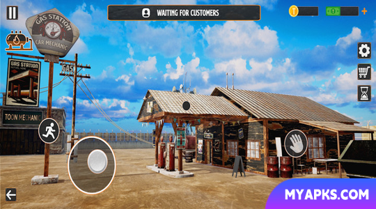 Jogo do posto de gasolina: Car Mechanic