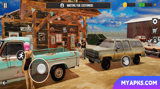 Jogo do posto de gasolina: Car Mechanic