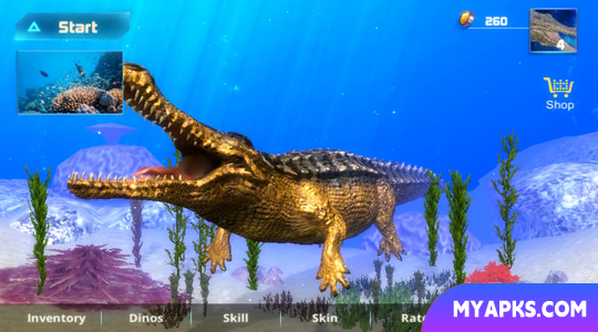 Simulador de Sarcosuchus
