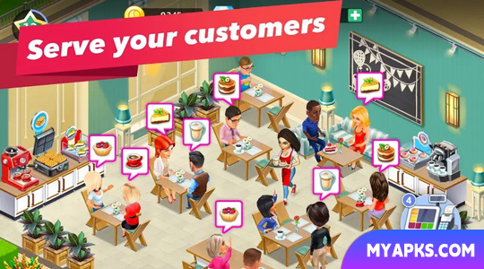 My Cafe - Jogos de restaurante