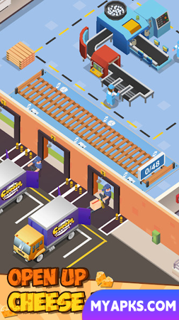 Idle Cheese Factory Tycoon