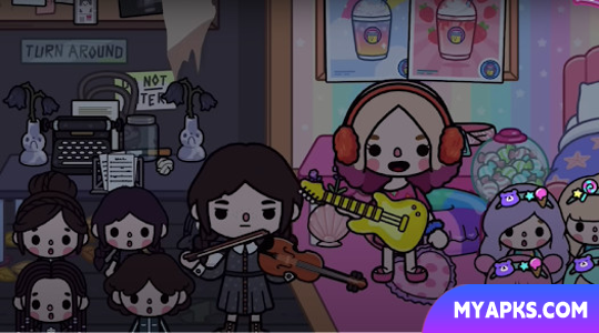BocaBoca Toca Quarta-Feira Addams