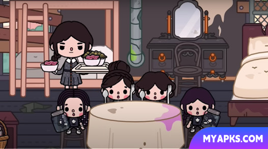 BocaBoca Toca Quarta-Feira Addams