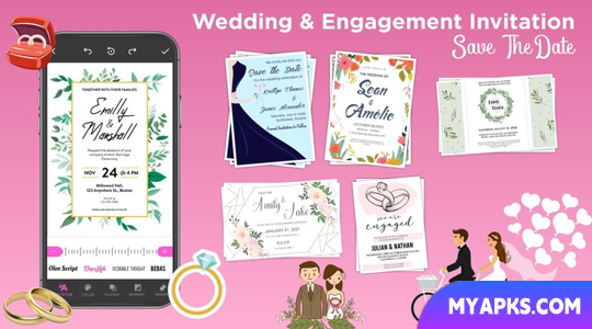 Invitation Maker - Crie e publique cartões de felicitações e convites para festas