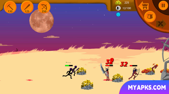 Stickman War: Batalha infinita