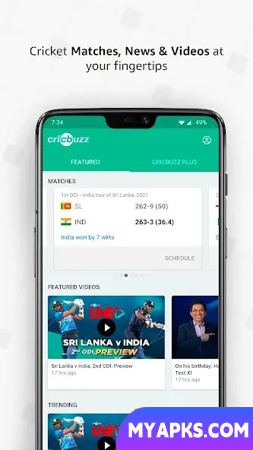 Cricbuzz - Notícias e resultados de críquete ao vivo