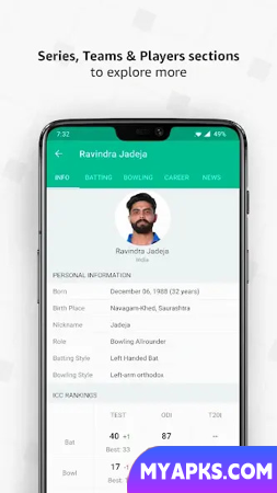 Cricbuzz - Notícias e resultados de críquete ao vivo
