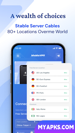 VPN - biubiuVPN Rápido e seguro