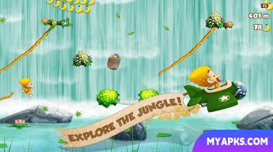 Macaco em um jardim de bananas - Benji Bananas