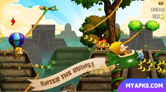 Macaco em um jardim de bananas - Benji Bananas