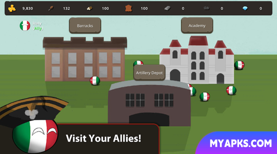 Countryballs em guerra