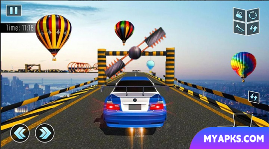 Impossible Track Car Driving Game