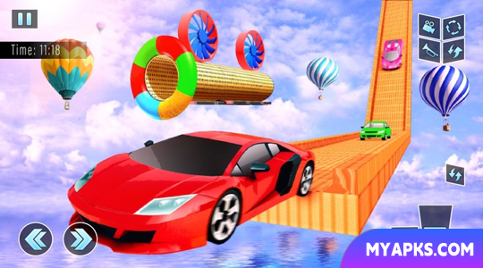 Impossible Track Car Driving Game