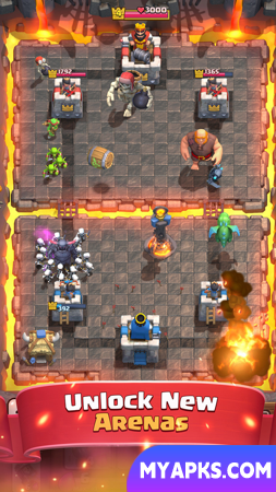 Serviço privado do Clash Royale FR