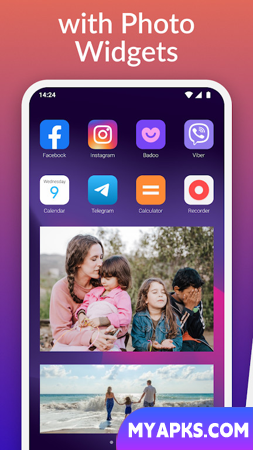 Widget de fotos