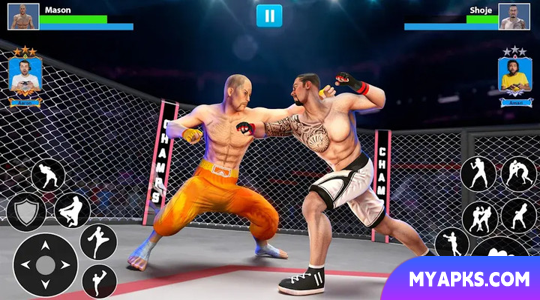 Jogo de luta de artes marciais
