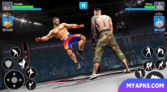 Jogo de luta de artes marciais