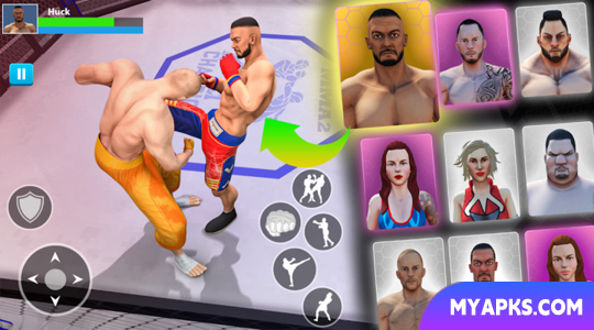 Jogo de luta de artes marciais