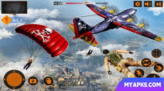 Jogos de tiro com armas de comando 3D