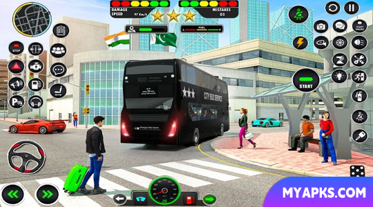 Simulador de ônibus urbano: Jogos de Ônibus