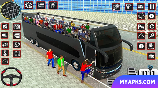 Simulador de ônibus urbano: Jogos de Ônibus
