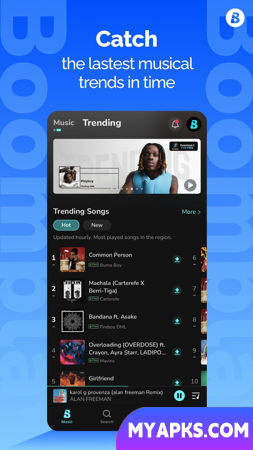 Boomplay: Downloader de músicas