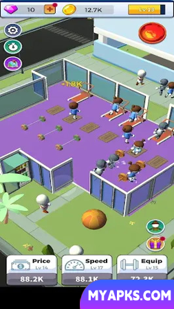 Idle Gym Club Tycoon