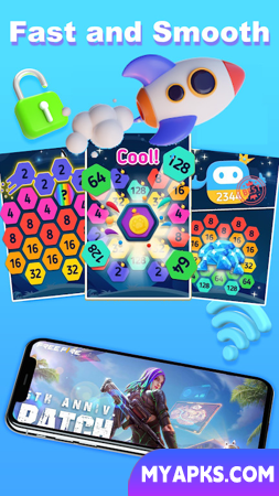 Hexa Link - Booster&Game Fun